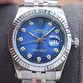 最新品のおすすめ ロレックスコピー時計  デイトジャスト41mm 126334 ブルー